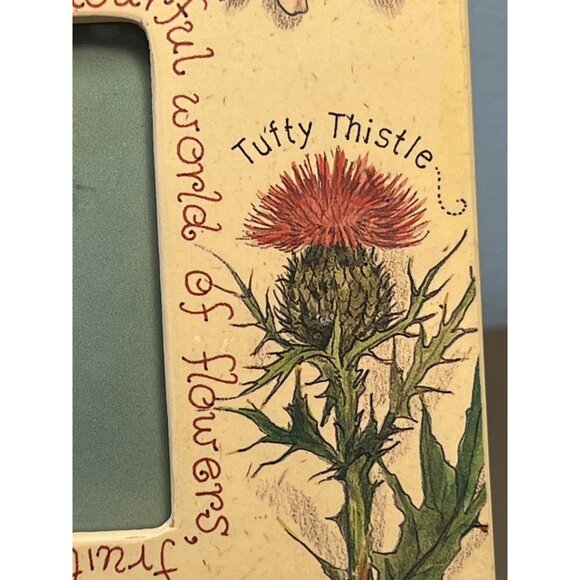 Remembrances 3” x 3” Picture Frame with Flowers - Picture 2 of 4